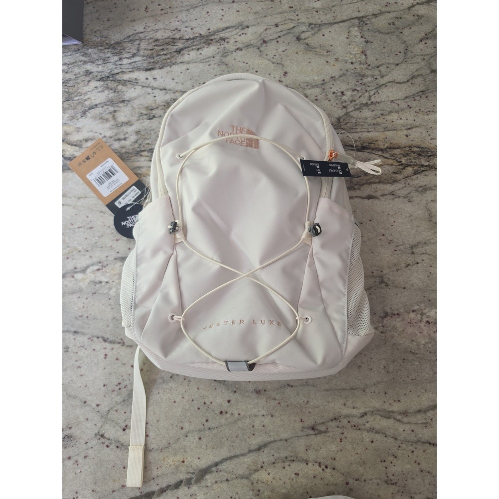 Womens The North Face Jester Luxe Backpack - Gardenia White